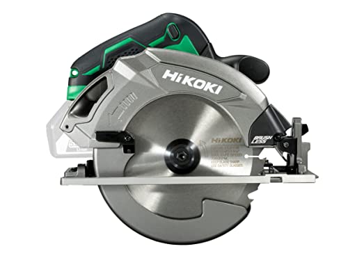 Hikoki Akku Handkreissäge C1807Da (18V, Li-Ion, 190 Mm Sägeblatt, Brushless, Led, Spindelarretierung, Transportkoffer, Sägeblatt, Ohne Akku Und Ladege