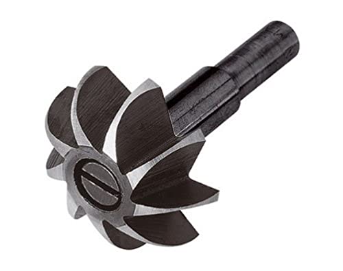 Wolfcraft Fresa Per Semigole Ws, 3267000Fresa Ws In Acciaio Per Utensili Per La Fresatura Di Legno Duro E Dolce