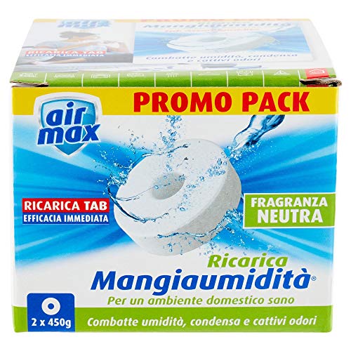 Airmax Mangiaumidatà Ricarica Tab Neutra 2 X 450Gr
