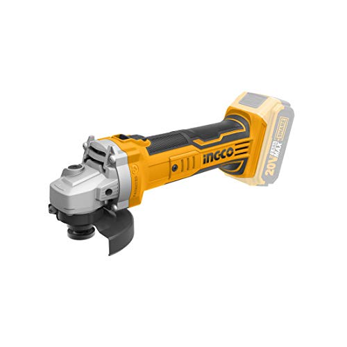 Ingco Cagli1151 Smerigliatrice Angolare A Batteria 20 V Disco 115 Mm Attacco M14 Batteria E Caricabatteria Non Incluse