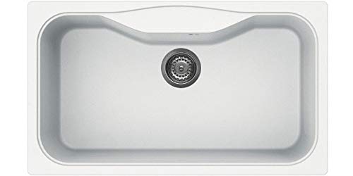 Elleci Lgf36068 Lavello Fox 360 G68 1 Vasca, Bianco