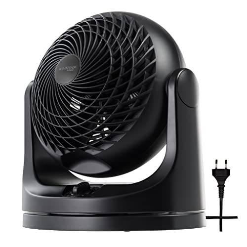 Woozoo, Ventilatore Da Tavolo Silenzioso, Potente E Portatile, 23M², Portata 15 M, Oscillazione, Inclinazione Verticale, La Camera - Woozoo Pcf-Mkm18