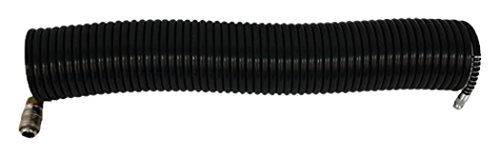 Stanley 1886 - Tubo A Spirale Per Aria Compressa, 10 Bar, 145 Psi, Nero, Ø 6X8 Mm, 5 M