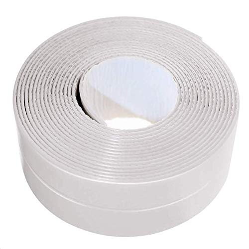 Jemesi Sigillante Autoadesivo Nastro Sigillante Per Pareti Caulk Strip Striscia Di Tenuta Per Bordo Vasca Per Vasca Da Bagno Bagno Doccia Toilette Cuc