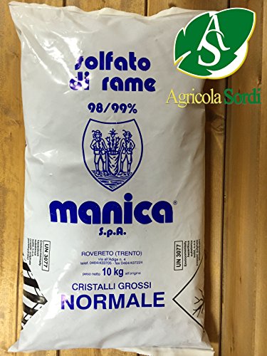 Manica Solfato Di Rame 10Kg Ramato Verderame -