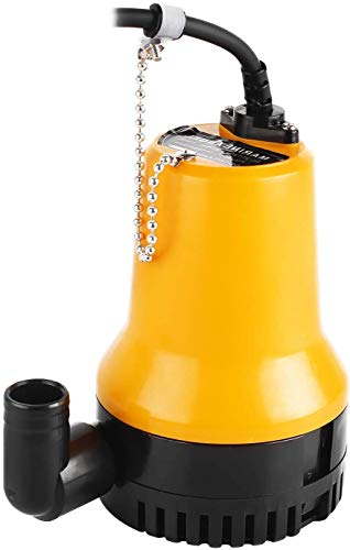 Everfarel - Pompa Sommersa Dc 12 V - 50 W, 4500 L/H, Con Cavo Da 1,3 M