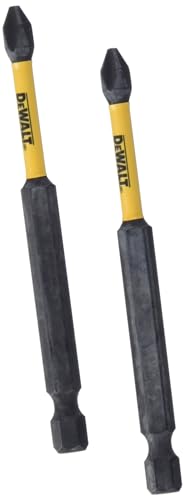 Dewalt Dt70567T-Qz Inserti Per Avvitatore A Impulsi Impact Torsion Extreme, Attacco 1/4", 85 Mm Ph2, 2 Pezzi, Nero