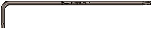 Wera 967 Pkxl Torx® Blacklaser Long L-Key, Tx 20 X 137 Mm, 05024465001