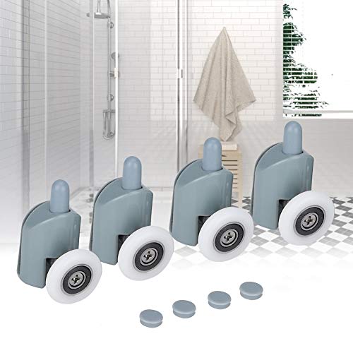 Sostituzione Doccia Scorrevole Vetro Bottom Runner Rulli Pulegge Ruota Porta Rullo Della Tenda(Single Wheel)
