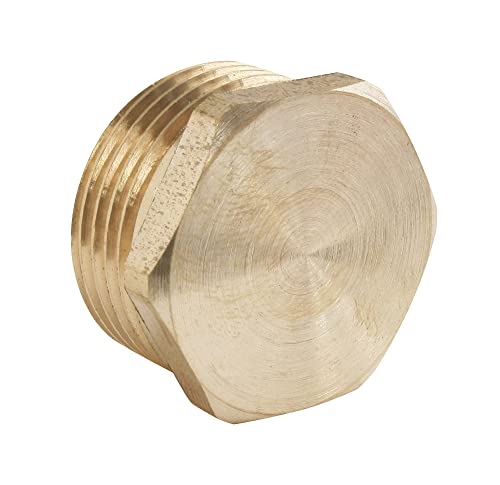Somatherm // 861-26 Tappo Ottone Maschio 26/34, Grigio
