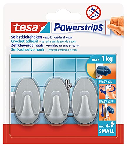 Tesa Powerstrips Hooks Small Oval