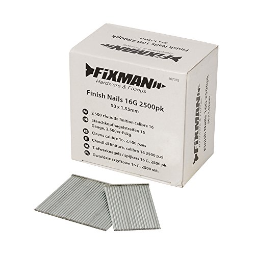 Fixman 16 G Chiodi Di Finitura, Argento, 807375