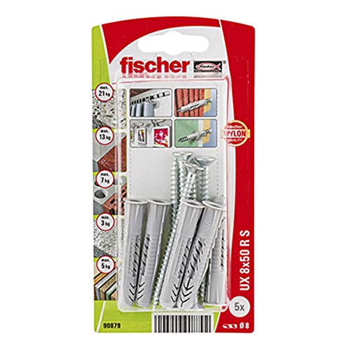 Fischer 090879 – Blister Taco Nylon Ux 8 X 50 Rsk Nv