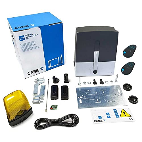 Came Kit Cancello Scorrevole 8K01Ms-019 24V 400 Kg Completo Di 2 Telecomandi