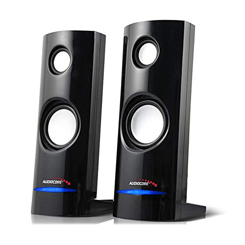Audiocore Ac860 Altoparlanti Stereo Da Pc Computer Portatile Usb Mini