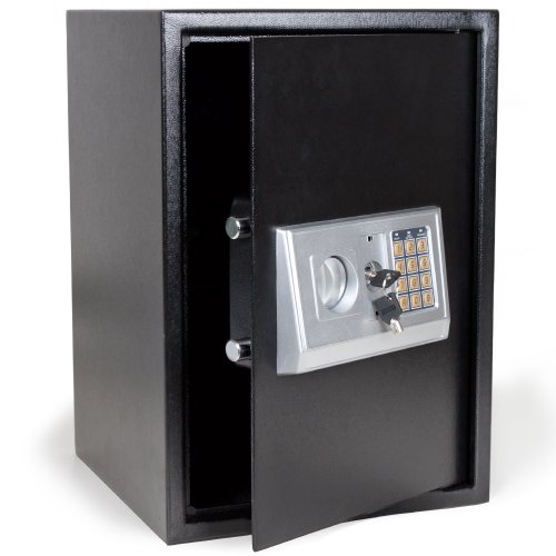 Fp-Tech Fp-Hsb105 Cassaforte A Muro, Nero, 37X50X35