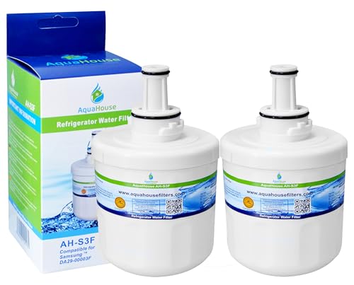 2X Ah-S3F Filtro Per L'Acqua Compatibile Per Samsung Frigo Da29-00003F, Hafin1/Exp, Da97-06317A-B, Aqua-Pure Plus, Da29-00003A, Da29-00003B