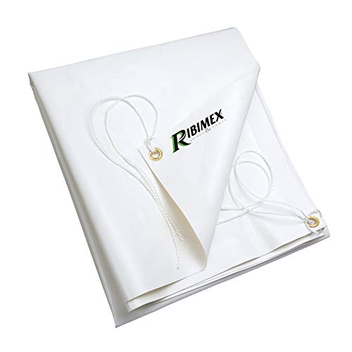 Ribimex Prb65003X05 Telo Pvc, 3X5 M, 650 Gr,Bianco