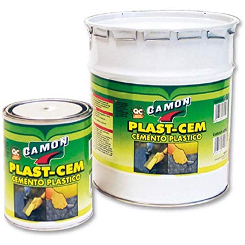 Camon Cemento Plastico Plast-Cem Per Riparazioni Nero 5 Kg