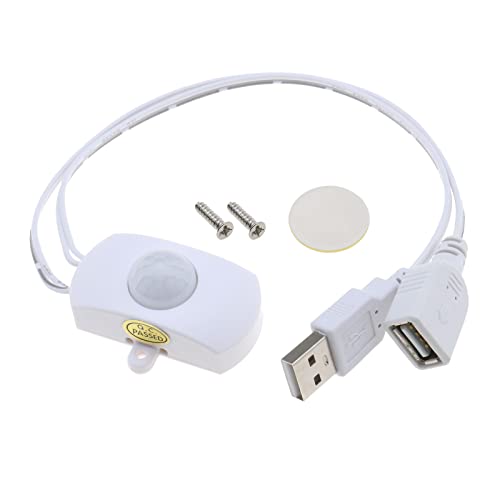 Interruttore Sensore Di Movimento Pir Dc 5V-24V 4A Interruttore Sensore Di Presenza Per Illuminazione A Led Rilevatore Di Sensore Di Movimento Automat