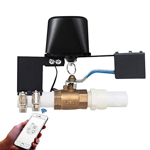 Lgowithu - Valvola Dell’Acqua Con Controllo Tramite Wi-Fi E Bluetooth, Comando Vocale, Compatibile Con Alexa E Google, Controllo Automatico Della Valv