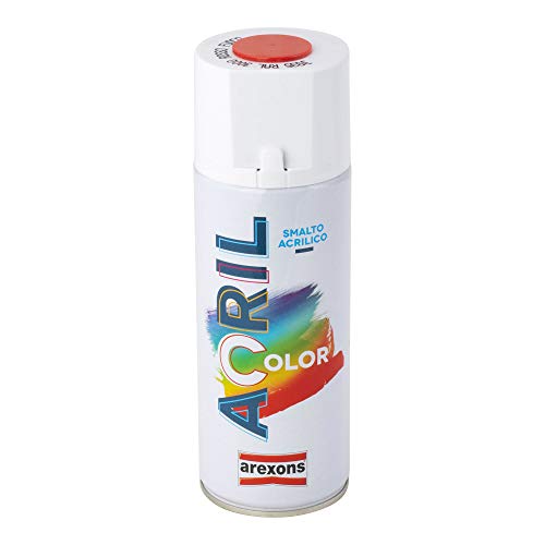 Arexons Rxs009 3935 Acrilcolor Ral 3000, Rosso Fuoco, 400 Ml