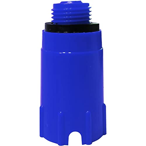 10Pz Tappi Prova Impianto Pp Maschio 1/2 Con O-Ring Colore Blu Per Collaudo Impianti Idraulici