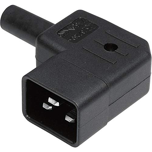 Kaiser 745/Sw/C - Connettore Per Gerarchia A Freddo, 745, Angolato, Numero Di Poli: 2 + Pe 16A, Colore: Nero