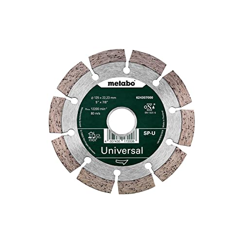 Metabo 624307000 - Disco Di Taglio Diamantato Promotion, 125 X 22,23 Mm