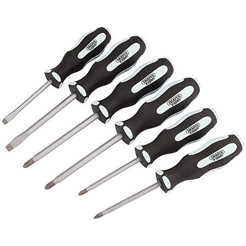 Draper 996/S6 "Pound Thru Set Di Cacciaviti Con Impugnatura, Blu, Pezzi