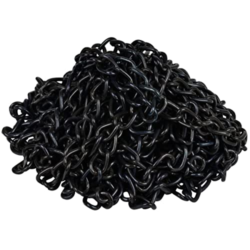 Corderie Italiane 006007456 Catena Gourmette, Nera, 2 X 10 X 4 Mm, 1.5 M