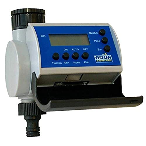 Aqua Control C4100 Programmatore D'Irrigazione Per Giardino Con Display Lcd Fino A 8 Avviamenti Al Giorno