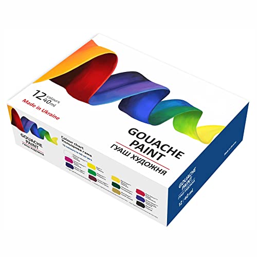 7 Artists Gouache Set Gouache 12 X 40 Ml | Guache Pittura | Guazzo | Guache | Gauche Set | Tempere Gouache | Tempere Per Dipingere | Colori A Tempera