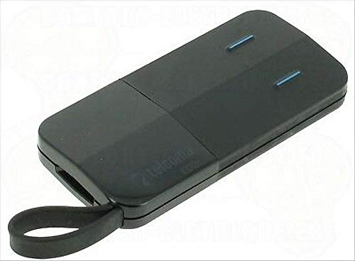 Telcoma Edge2 Telecomando Originale 2 Tasti 433,92 Mhz Codice Fisso Radiocomando Apricancello