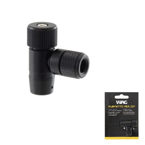 Wag Rubinetto Raccordo In Alluminio Per Co2 (Bombolette) / Alloy Inflator Head Co2 (Cartridge Pump)
