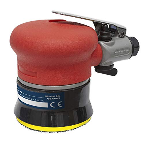 Sealey Gsa003 Levigatrice Orbitale Ad Aria Compressa, 75Ø Mm