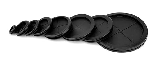 Passacavi Per Carrozzeria, Tappi In Gomma, 10 Pezzi (Diametro 40 Mm)