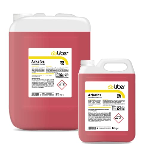 Disincrostante Acido Fosforico Concentrato Elimina Incrostazione Calcare Anticalcare Per Lavastoviglie Arkafos 6 Kg