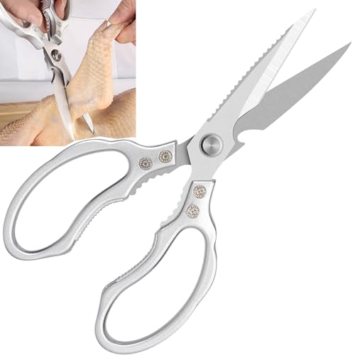 Forbici Da Cucina Acciaio Inox,Forbice Da Cucina,Forbici Cucina Multifunzionali,Forbici Multiuso Resistenti,Forbici Da Cucina Professionali,Per Pollam