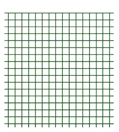 Verdelook Rete Metallica Multiuso Plastificata Plastiquadra Per Recinzioni 1X10 M
