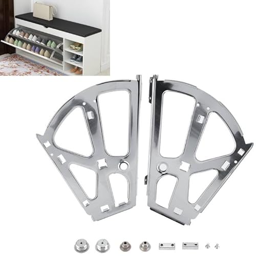 2 Pezzi Cerniere For Armadi For Cassetti For Scarpe - Cerniere For Mobili For Cassetti In Acciaio Inossidabile Raccordi Di Ricambio For Scaffali For T