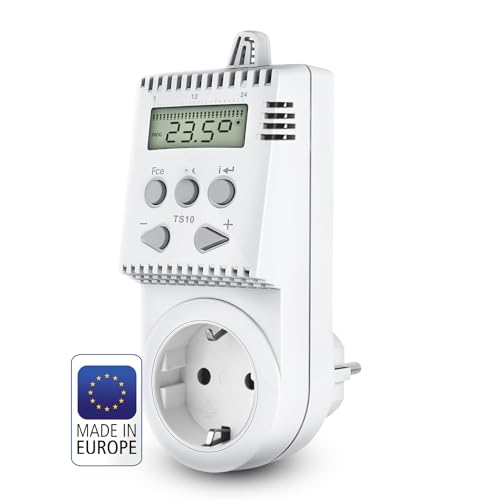 Elektrobock - Termostato Con Presa Ts10 Per Riscaldamento A Infrarossi - Programmabile