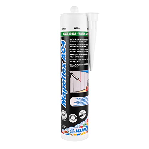 Sigillante Acrilico 310Ml Mapeflex Ac4 Mapei - Colore: Bianco