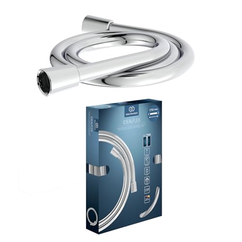 Ideal Standard - Idealrain Idealflex - Tubo Flessibile Per Doccia, 1,25 M, Cromato