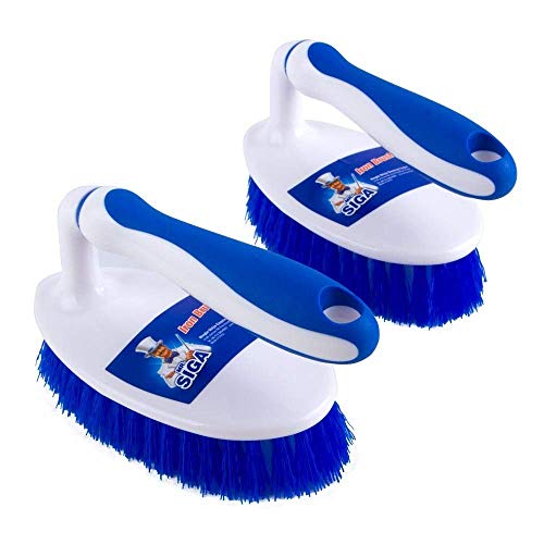 Mr.Siga Spazzola Per Scrub, Confezione Da 2