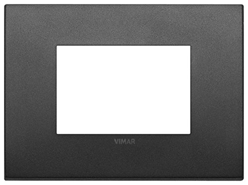 Vimar 19653.01 Placca Classic, Grafite, 3 Moduli