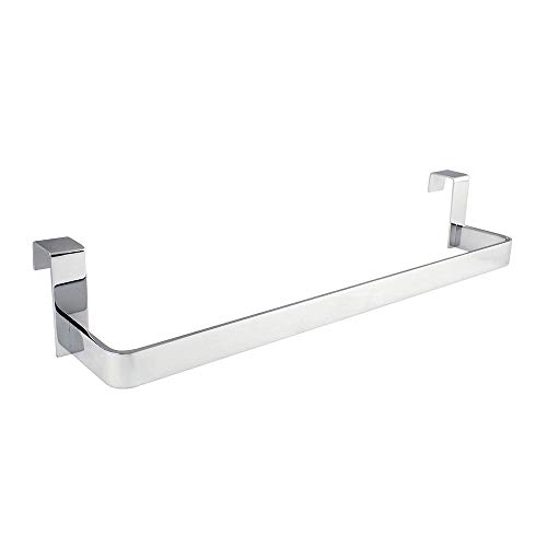 Kibath 321054 Porta Asciugamani Senza Trapani Per Mobile Da Bagno. Realizzato In Acciaio Inox. Finitura Cromata Lunghezza: 29 Cm. Non C'È Bisogno Di F