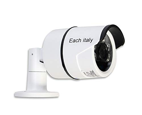 Vetrineinrete® Telecamera Bullet Ahd 3 Mp Lente 3.6 Mm 6 Led Array Visione Notturna Videocamera Sicurezza Camera Di Videosorveglianza 6060Ahd Casa Ter