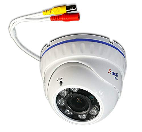 Vetrineinrete® Telecamera Dome Ahd Full Hd 2 Mpx Lente Varifocale 2,8 12 Mm 6 Led Array Esterno Ed Interno Focus E Zoom Regolabile Camera Di Sorveglia
