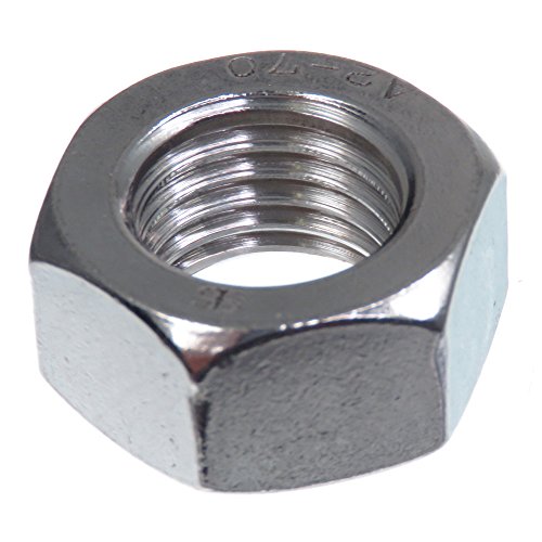 Dado Di Bloccaggio Seccaro M16, Acciaio Inox V2A Va A2, Din 985/Iso 10511, Esagono, 20 Pezzi